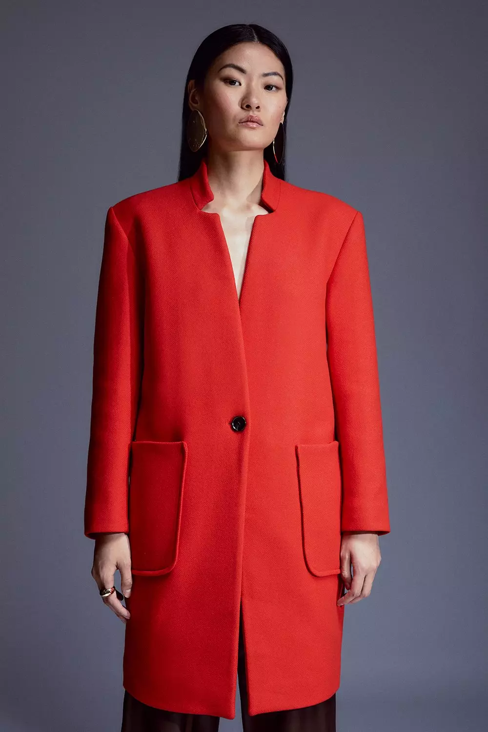 Karen millen hotsell wool coat