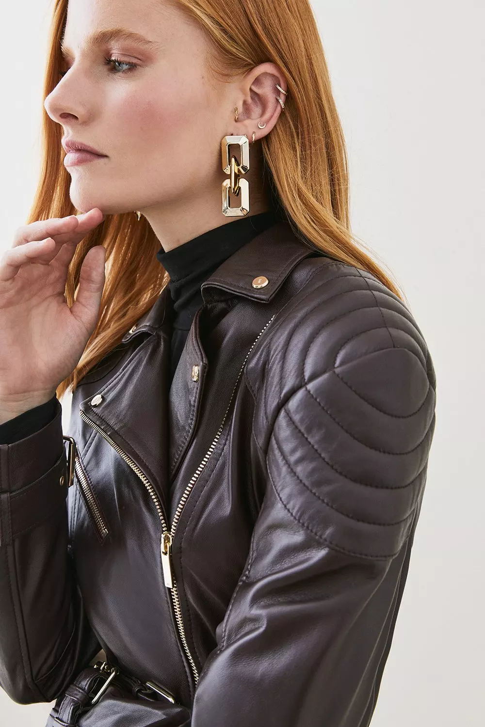 Bke leather outlet jacket