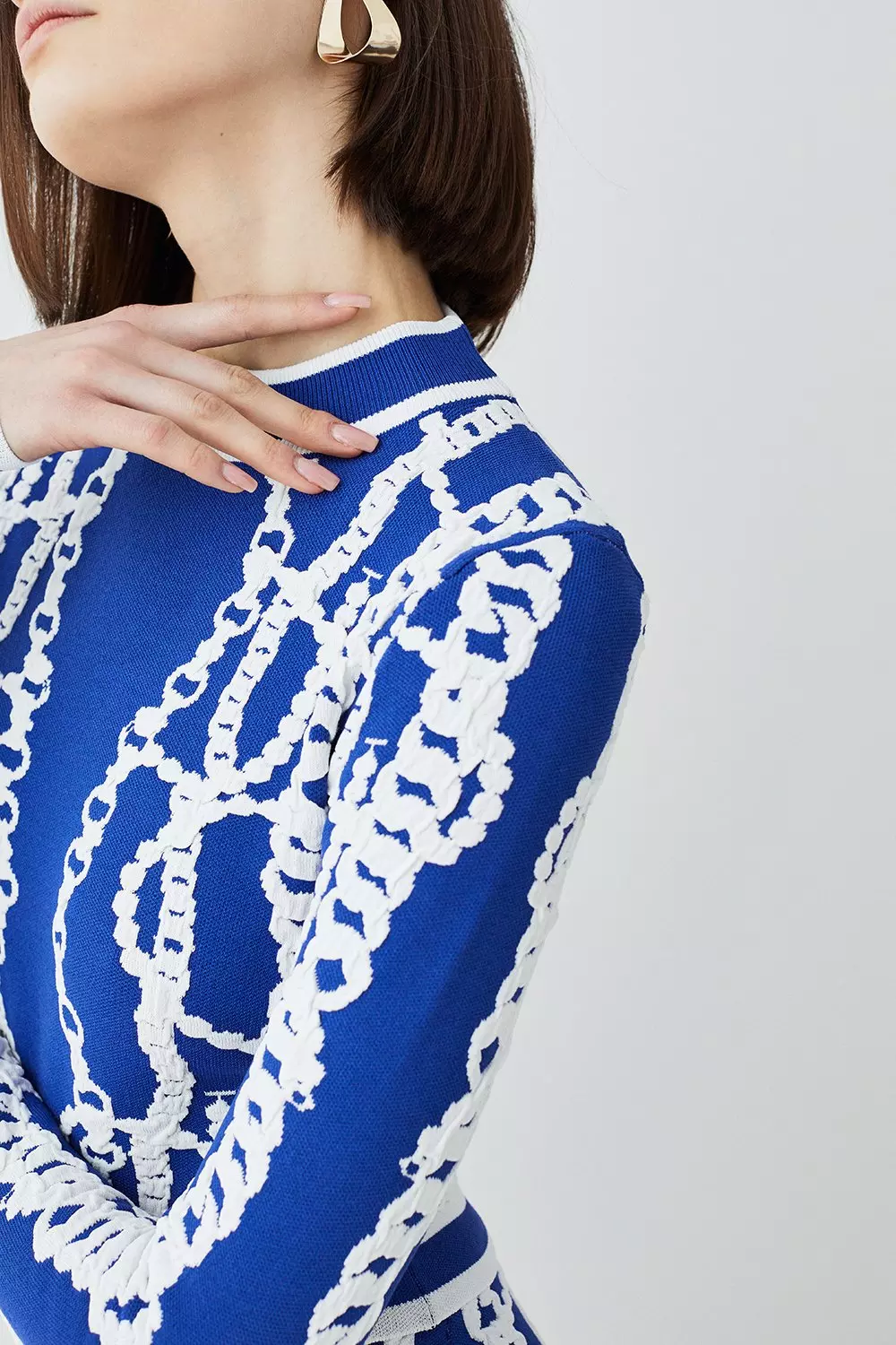 Monogram Jacquard Knit Top - Ready to Wear