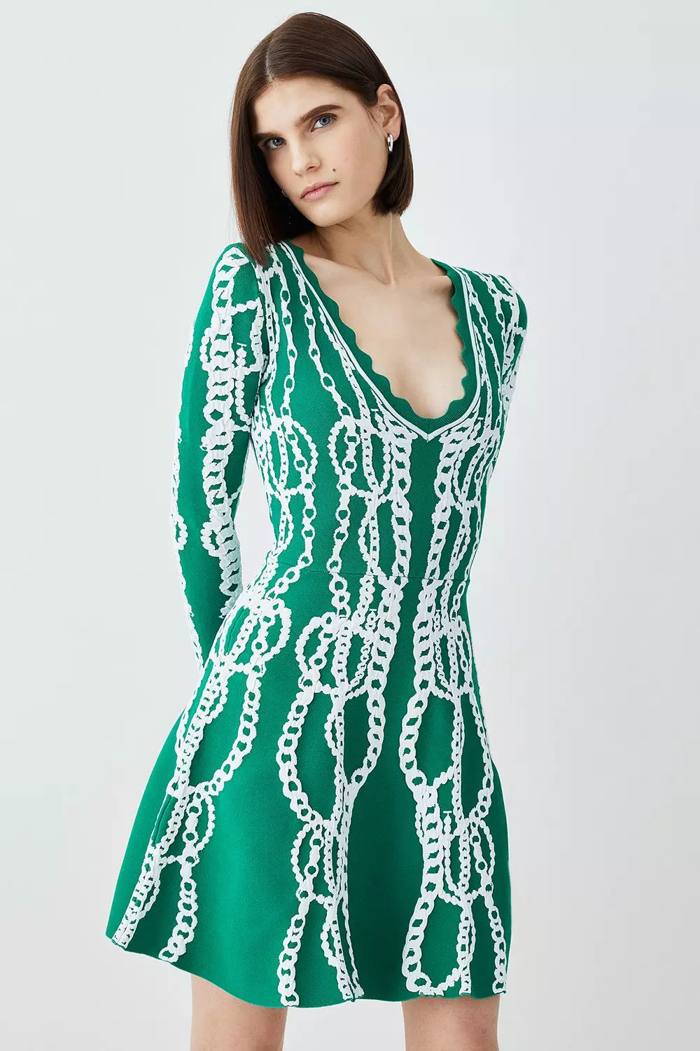 Karen millen 2024 chain dress