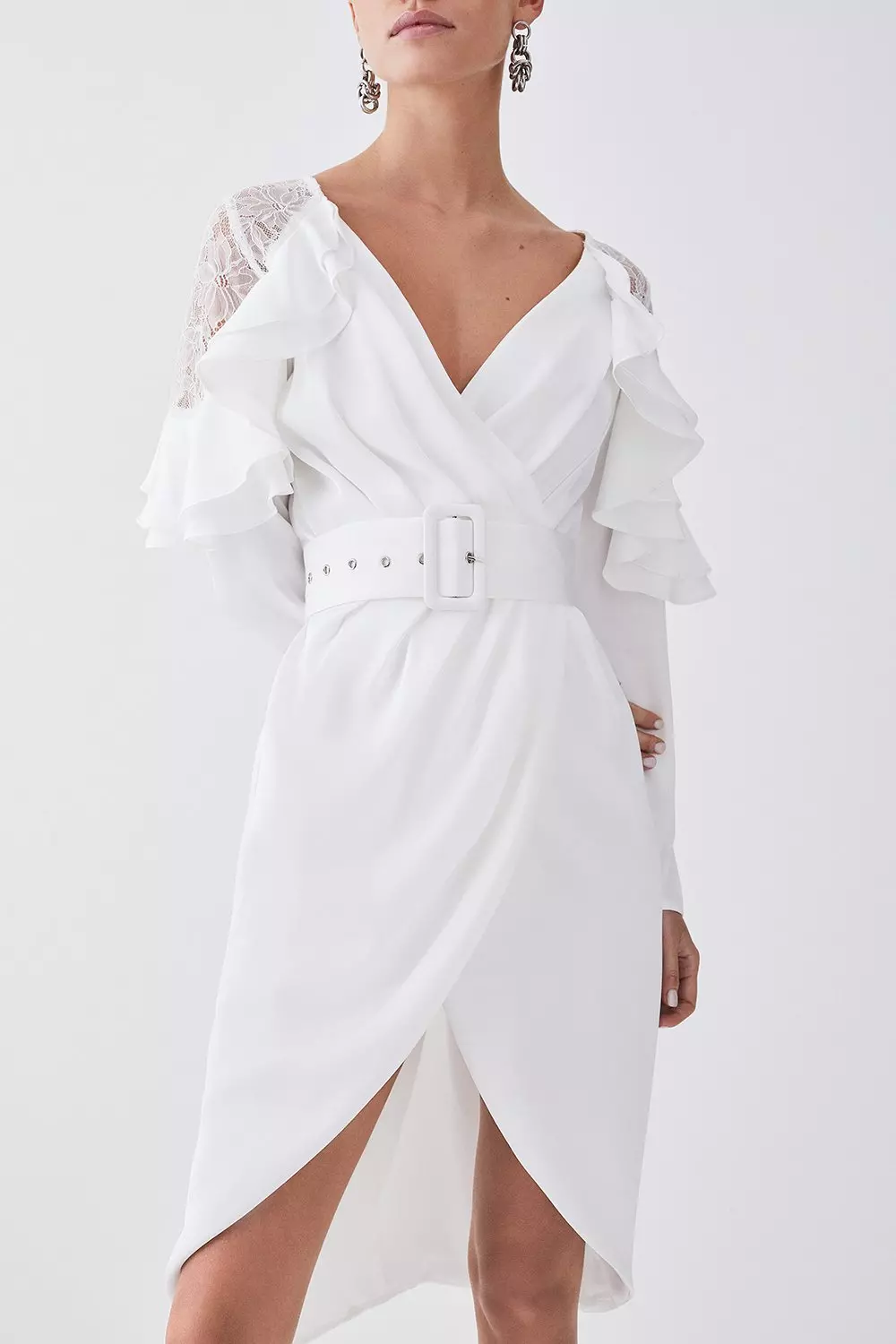 White dress cheap sheike