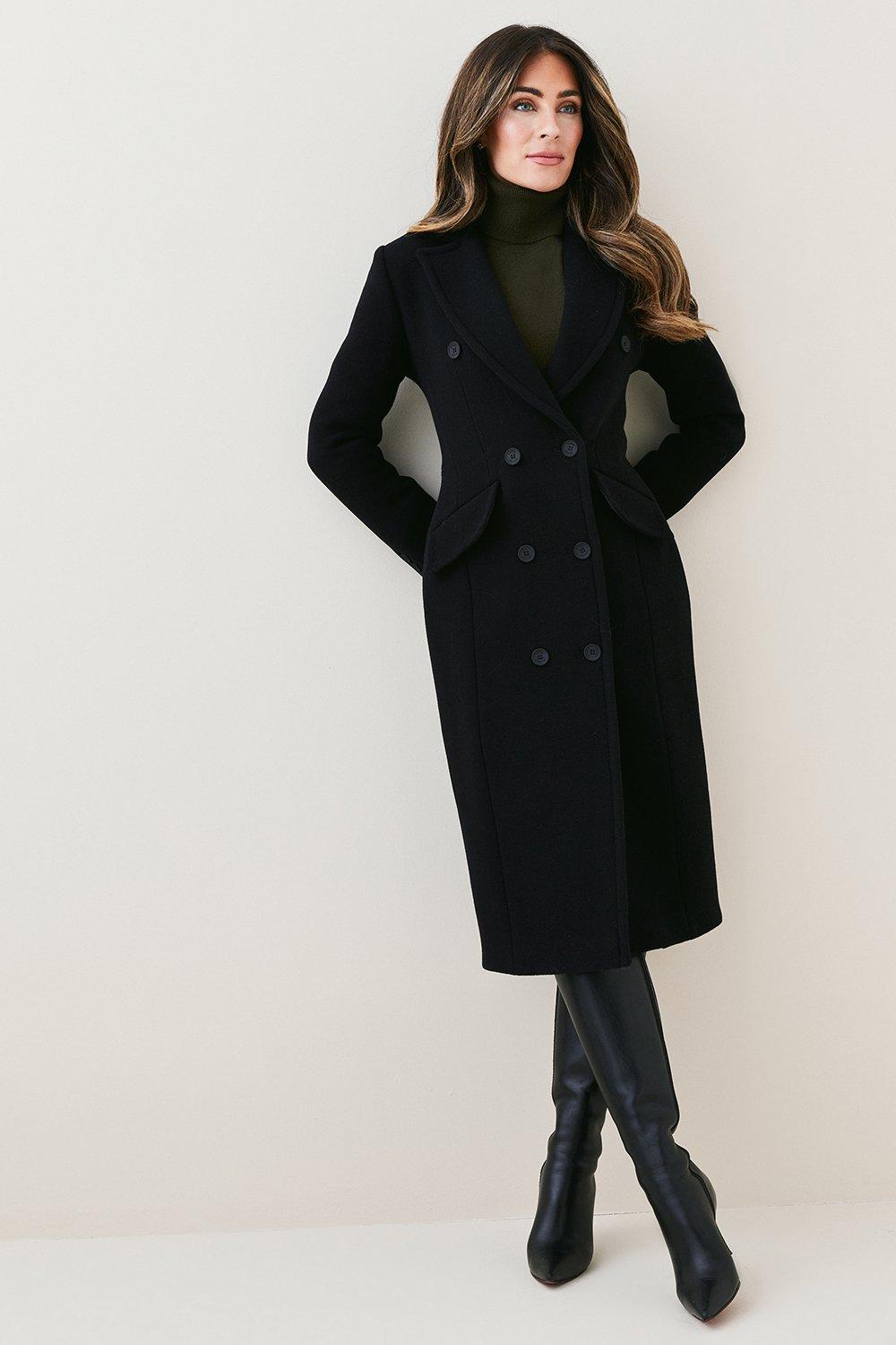 Karen millen hotsell wrap waist coat