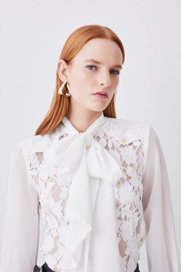 Pussybow Blouses | Karen Millen UK