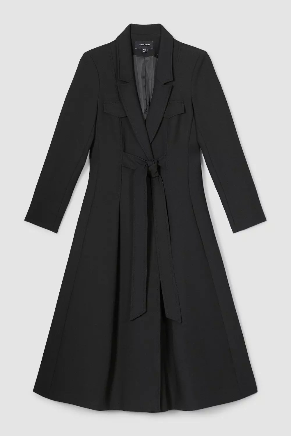 Long black clearance evening coat