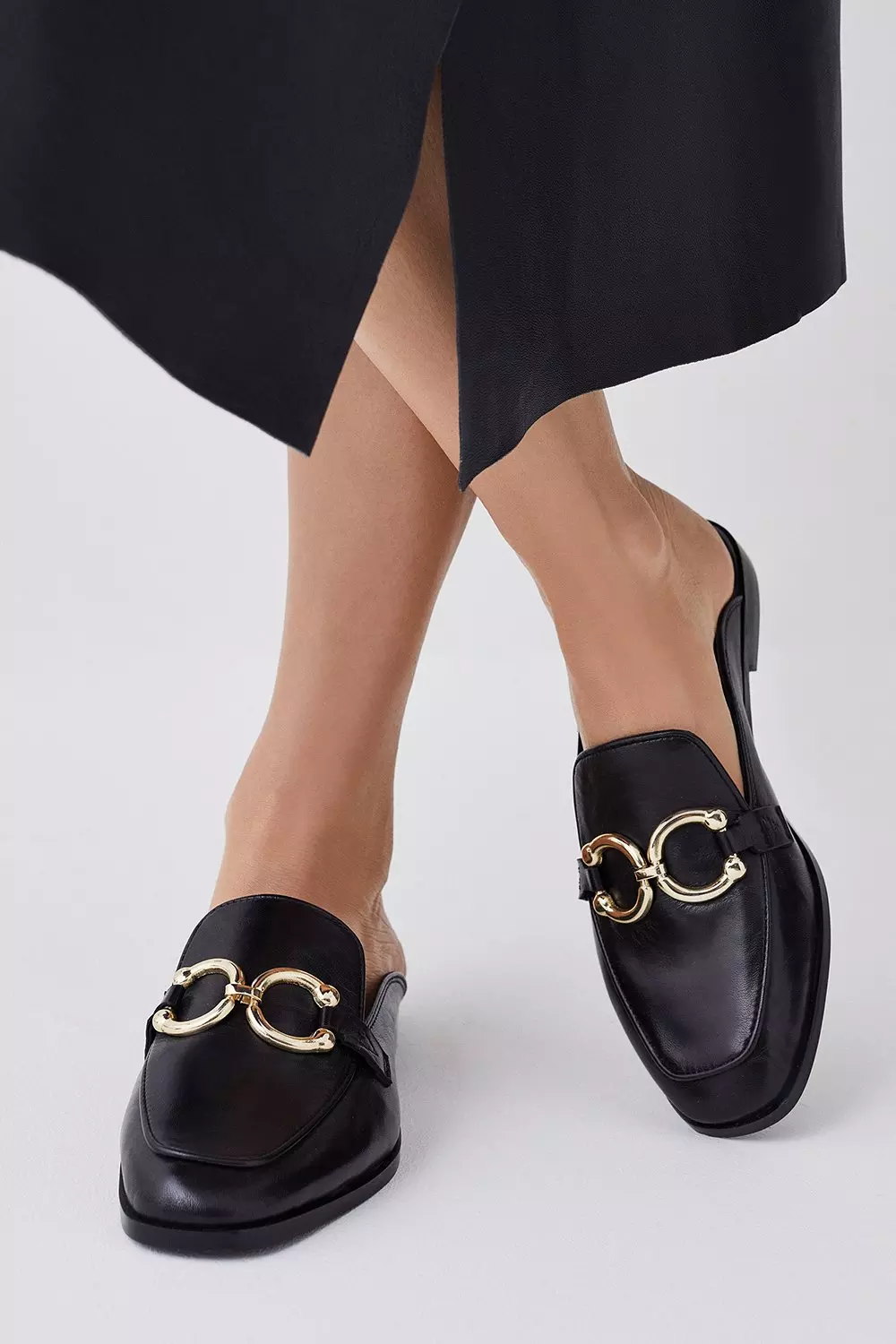 Open back store loafers