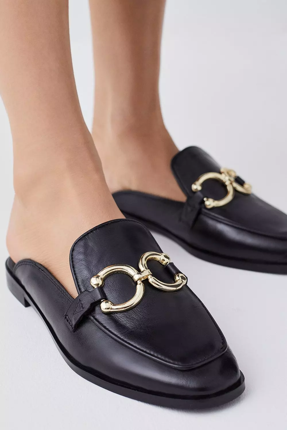 Slip on leather loafers 2024 womens