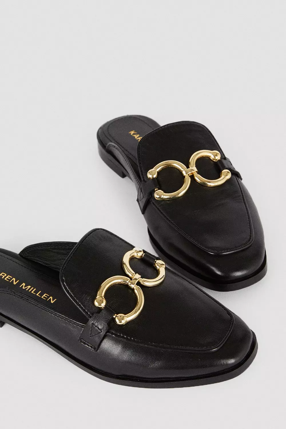 Loafers with deals open back