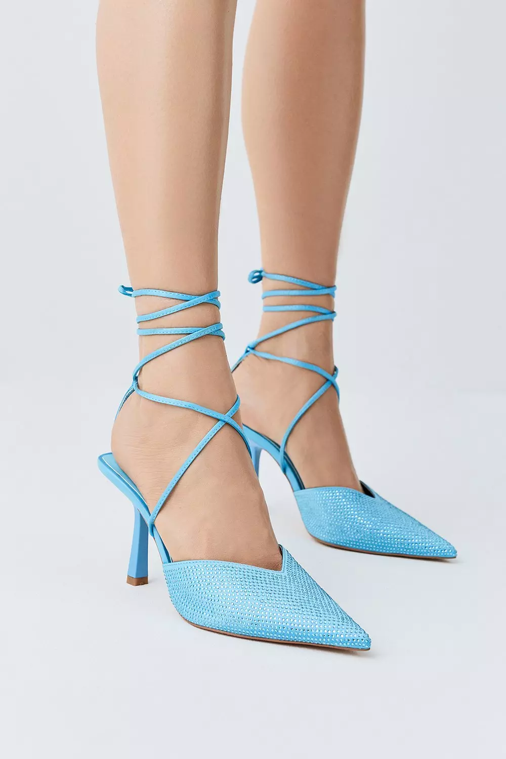 Court lace 2024 up heels