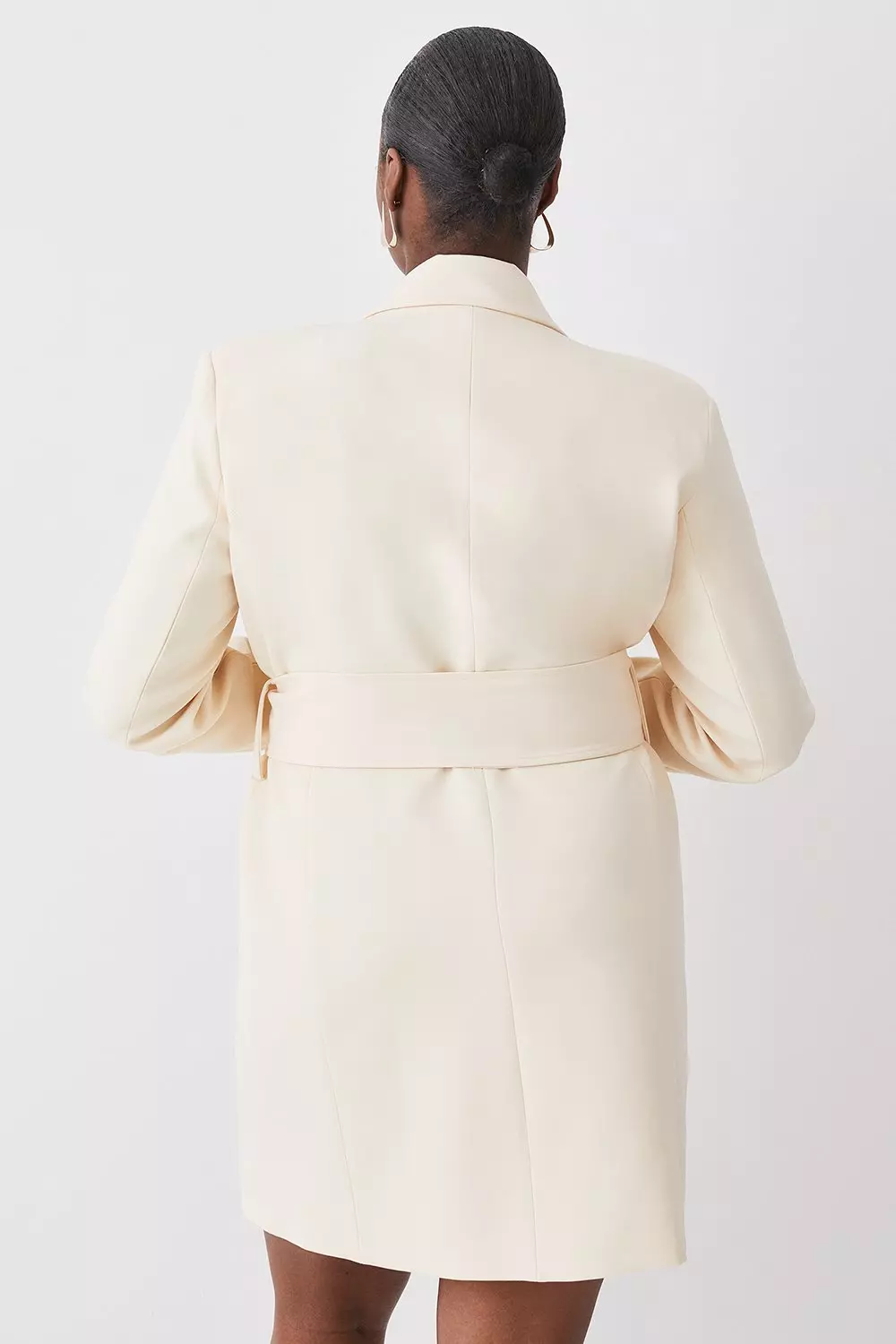 Miss selfridge nude coat sale