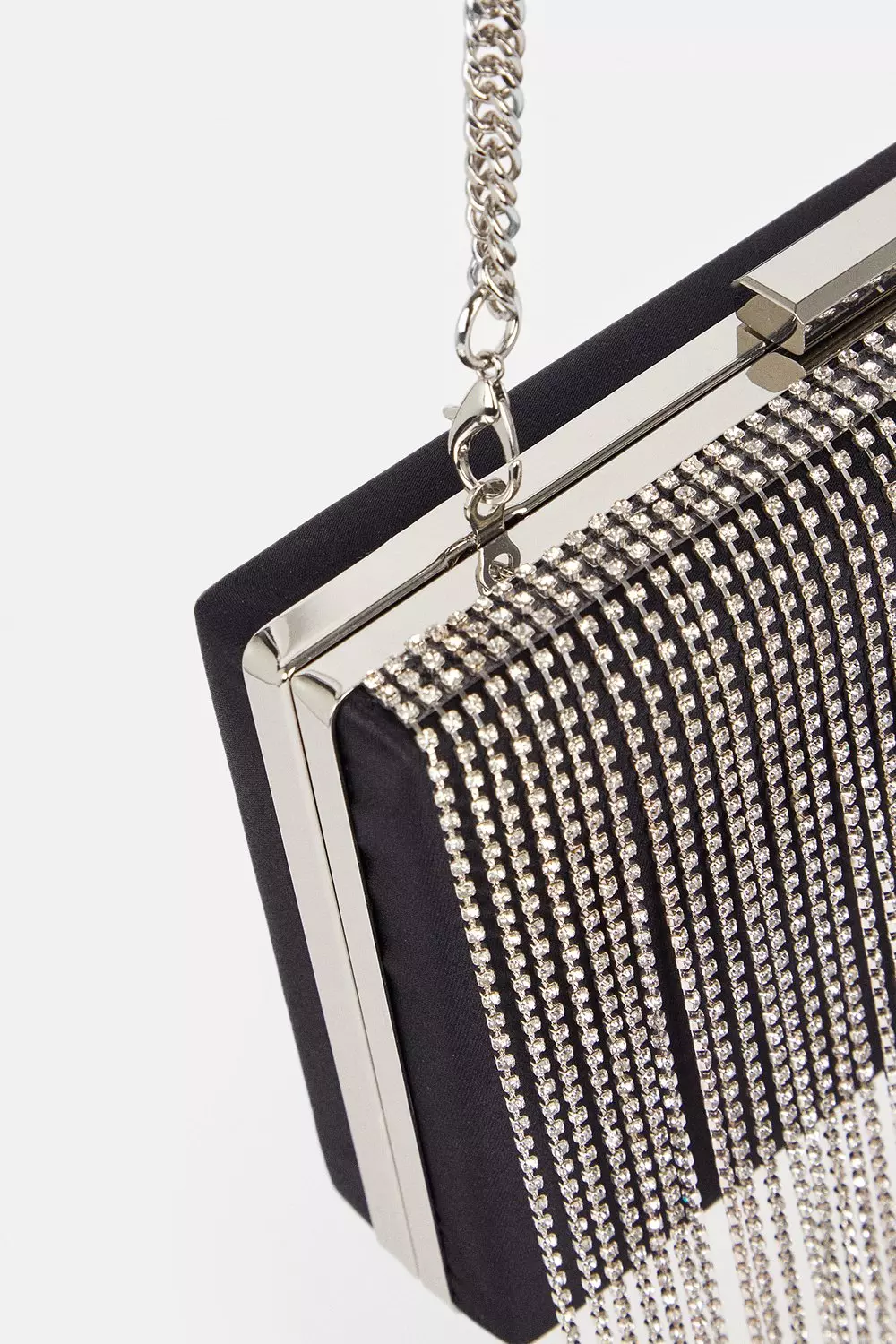 Karen millen woven clutch on sale bag