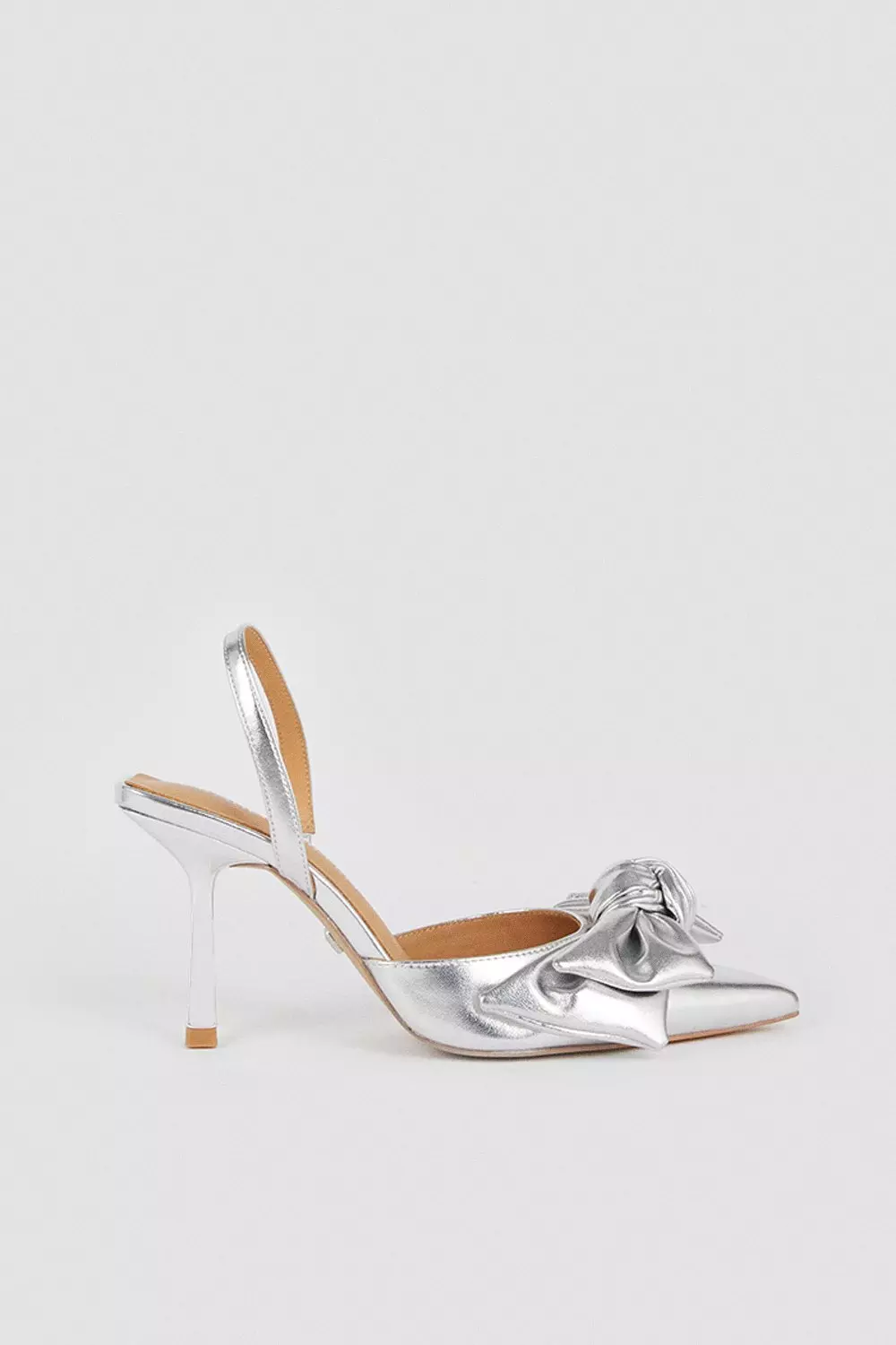 Karen millen hot sale silver shoes