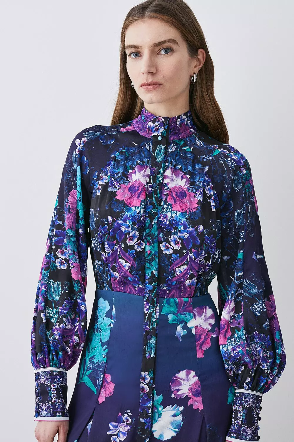 Karen millen shop floral print dress