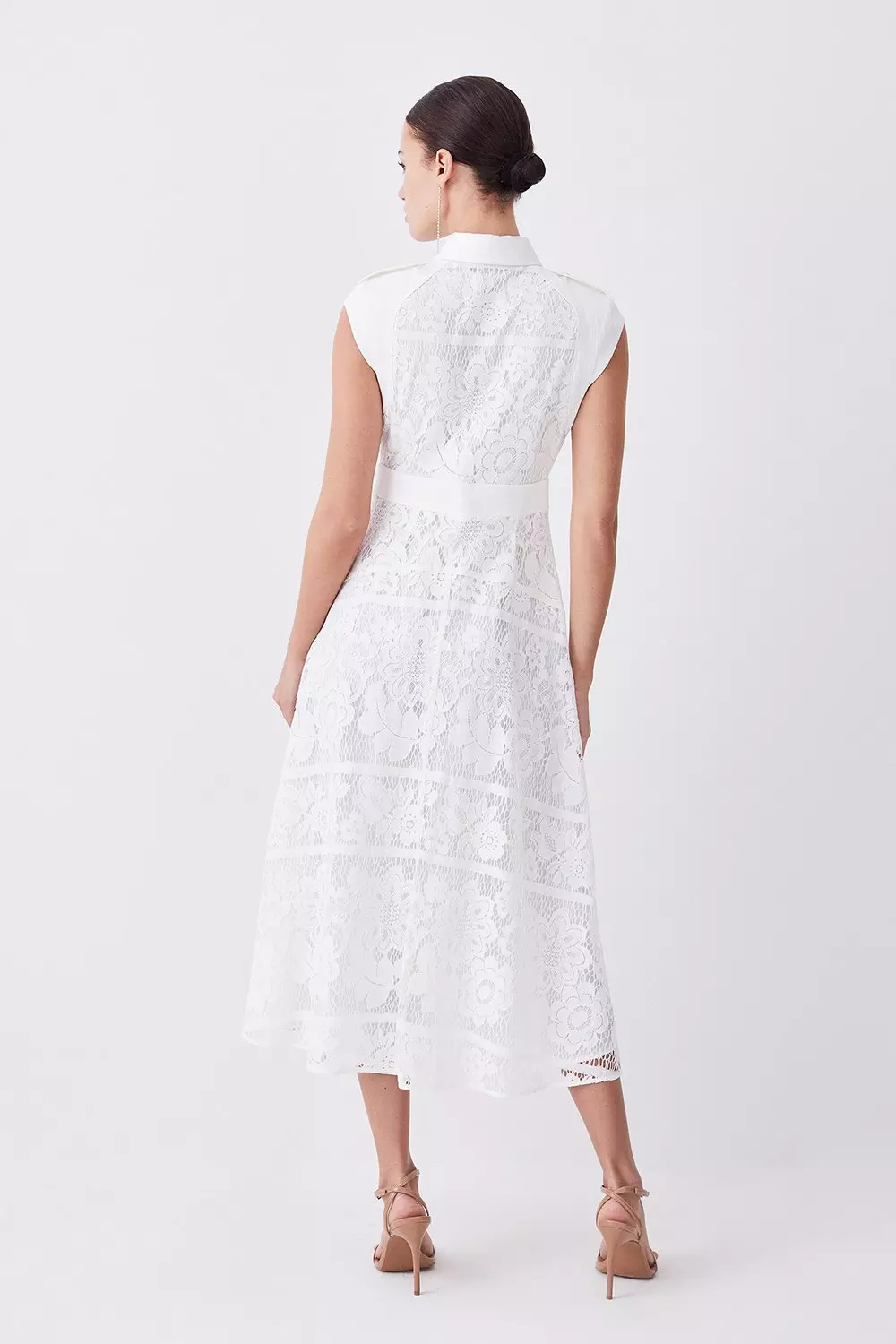 White lace outlet dress xl