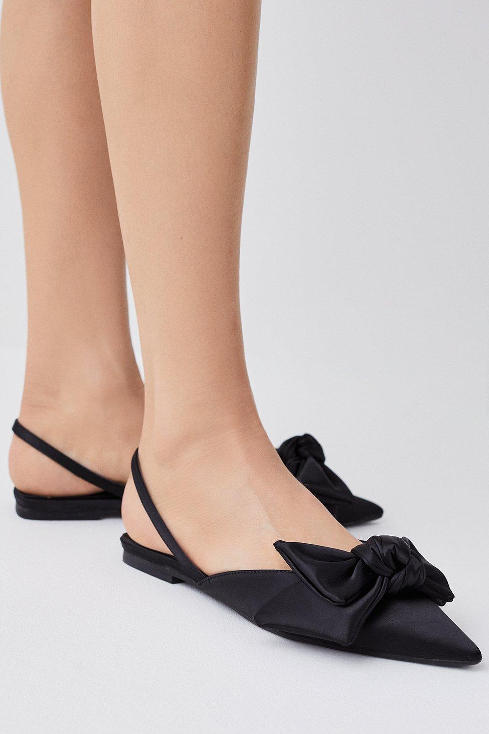 Onlee pointed best sale toe flats