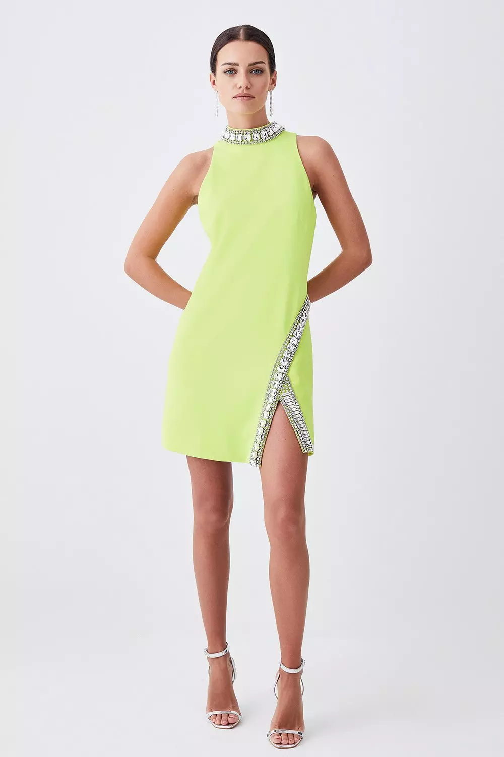 Karen millen embellished outlet mini dress