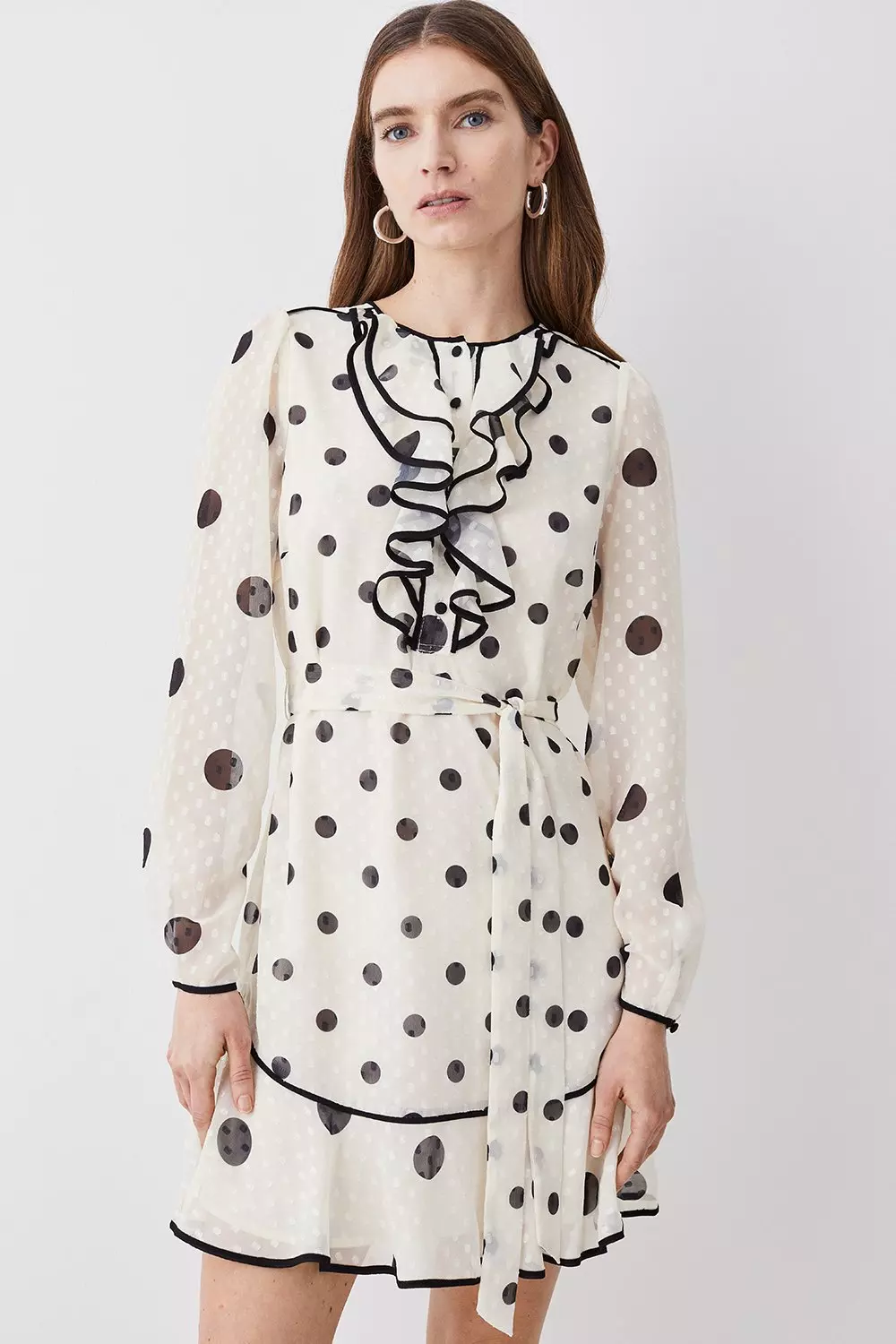 Karen millen polka dot 2024 dress