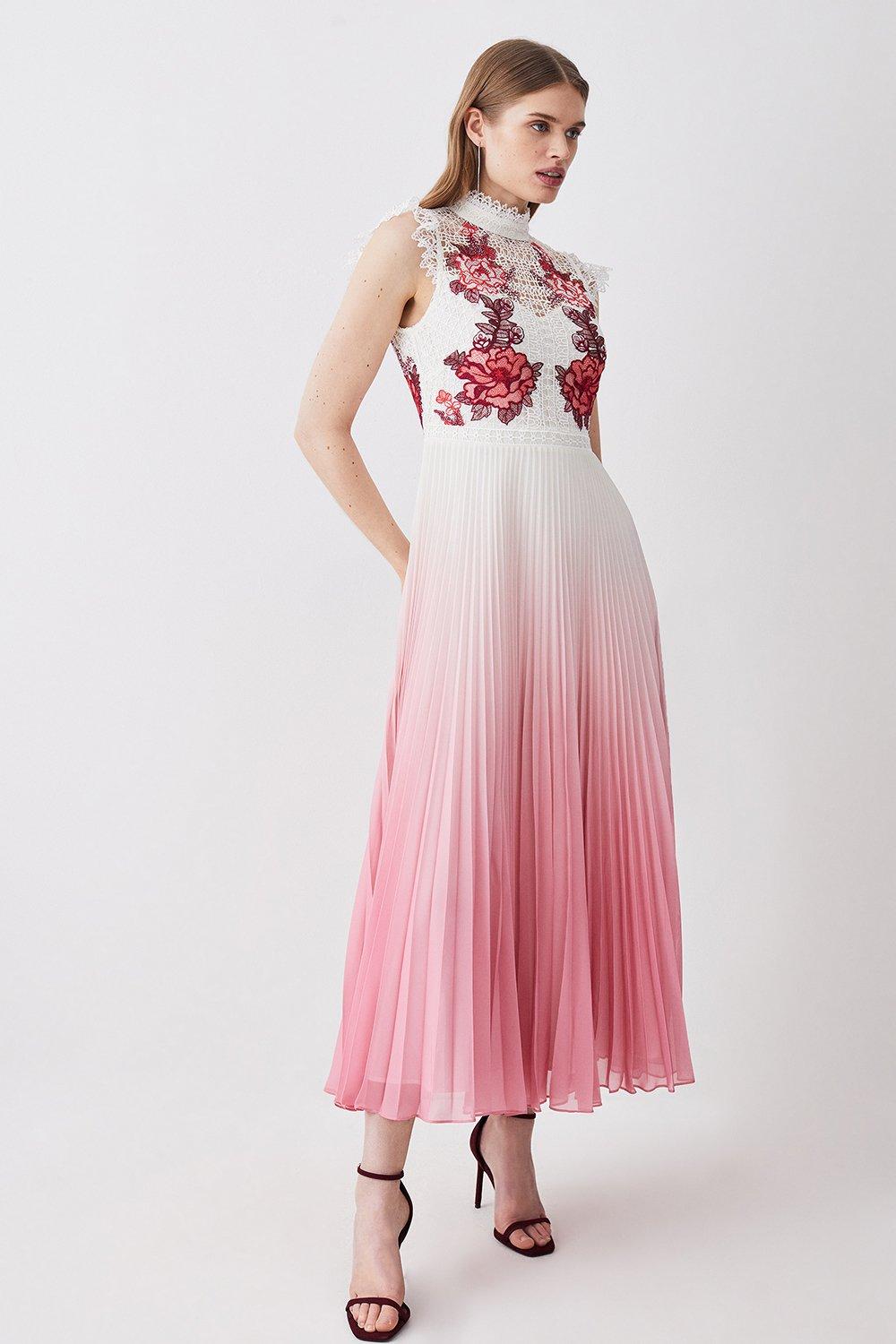 Karen millen 2025 rose dress