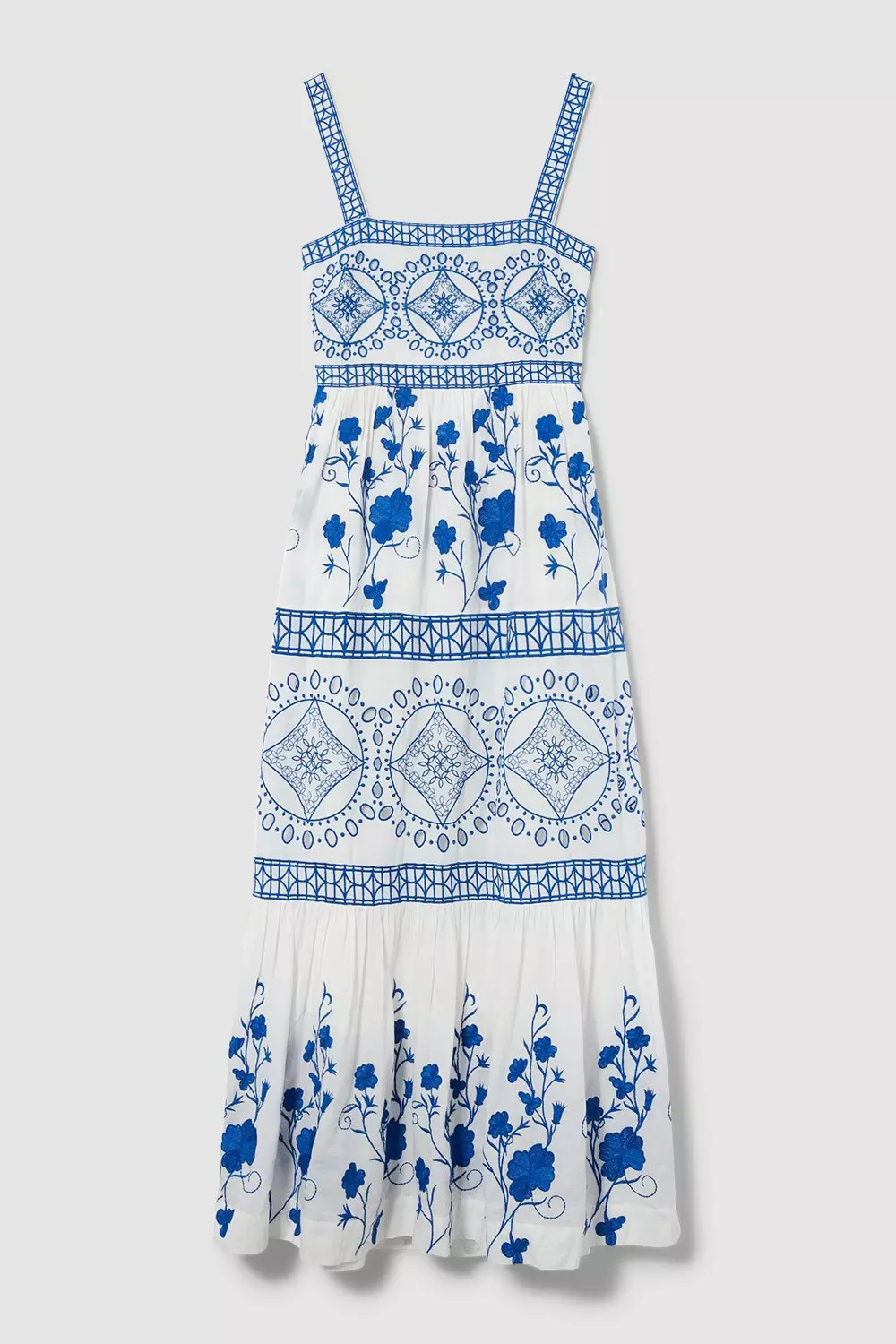 Karen millen clearance floral embroidered dress