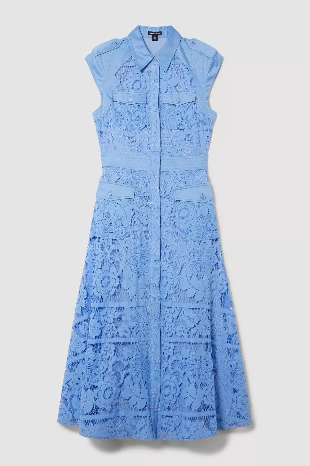 Karen millen clearance navy lace dress