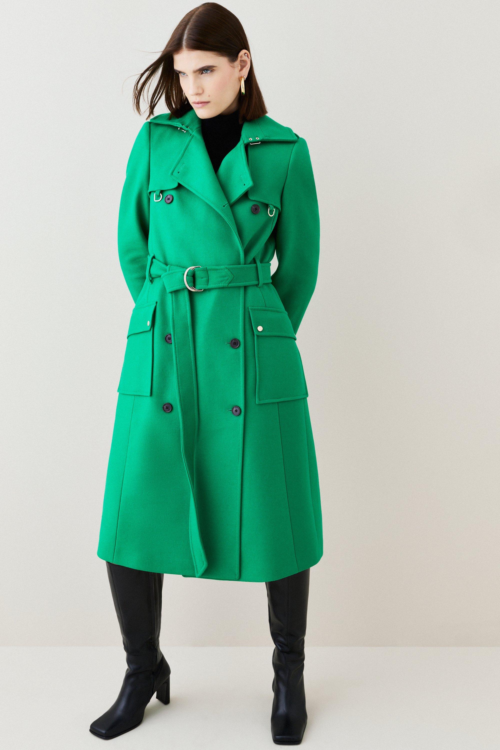 karen millen green jacket