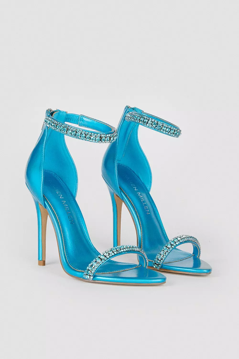 Karen millen blue store sandals