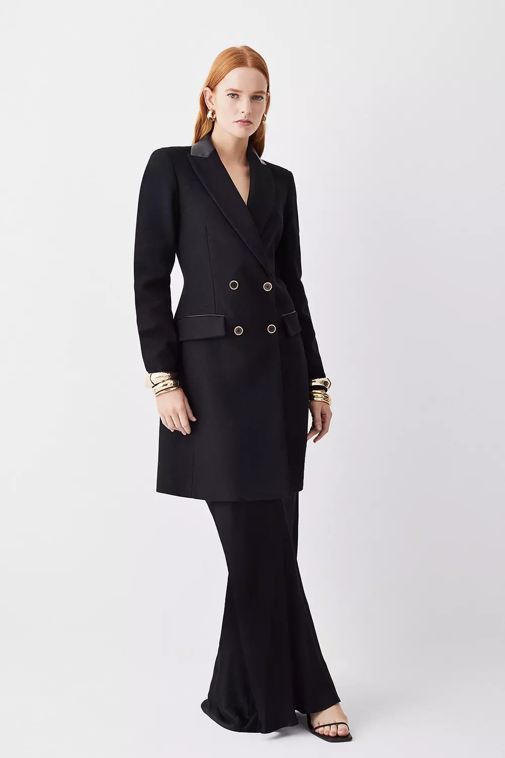 DOUBLE BREASTED TAILORED COAT - Ready to Wear