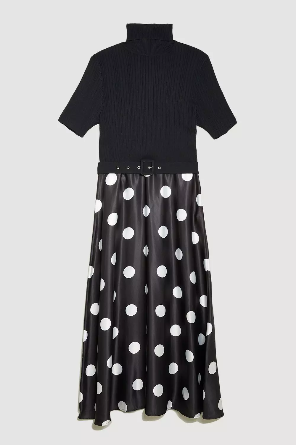 Karen millen polka outlet dot midi dress