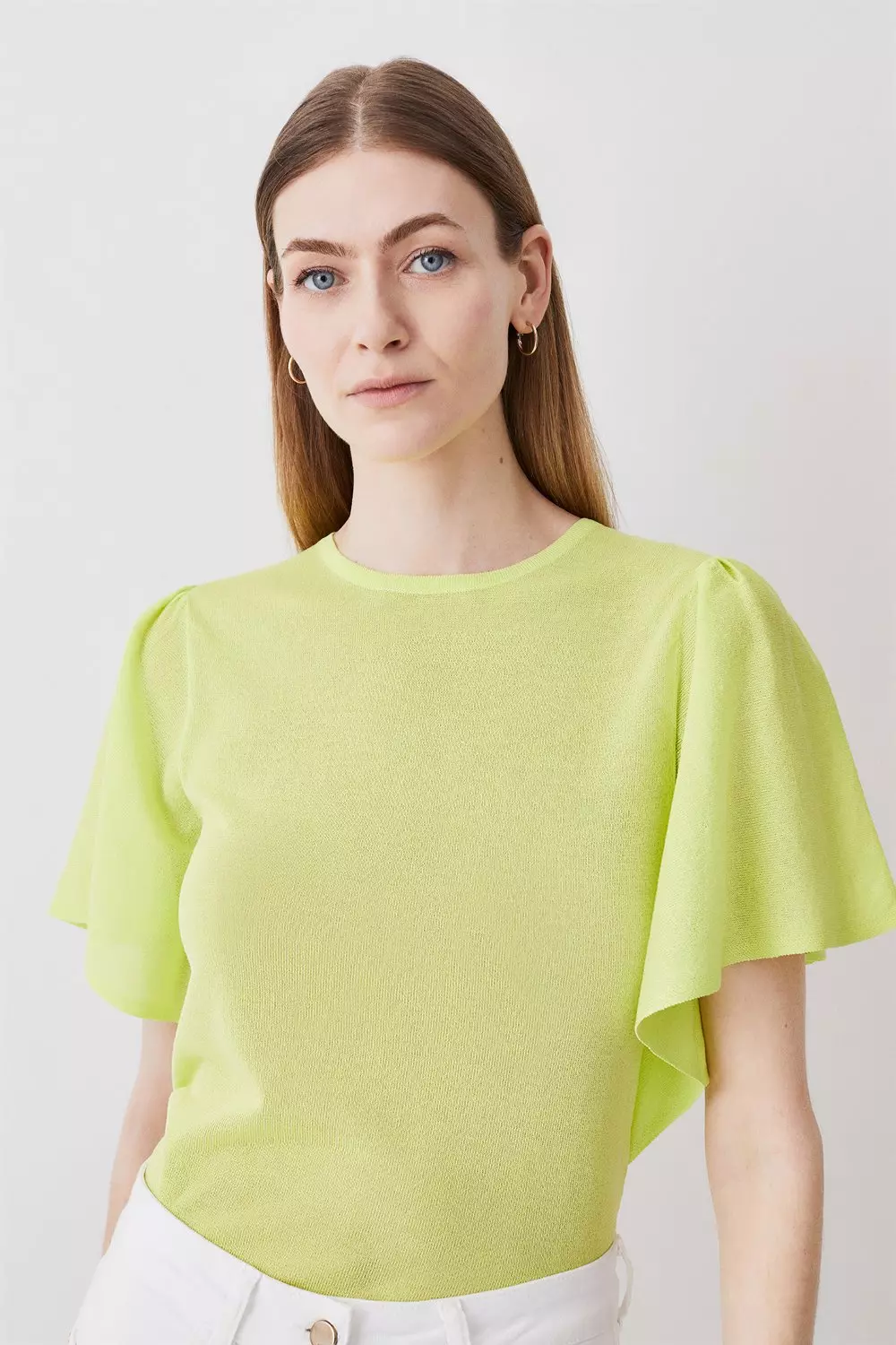 Karen millen cheap yellow top