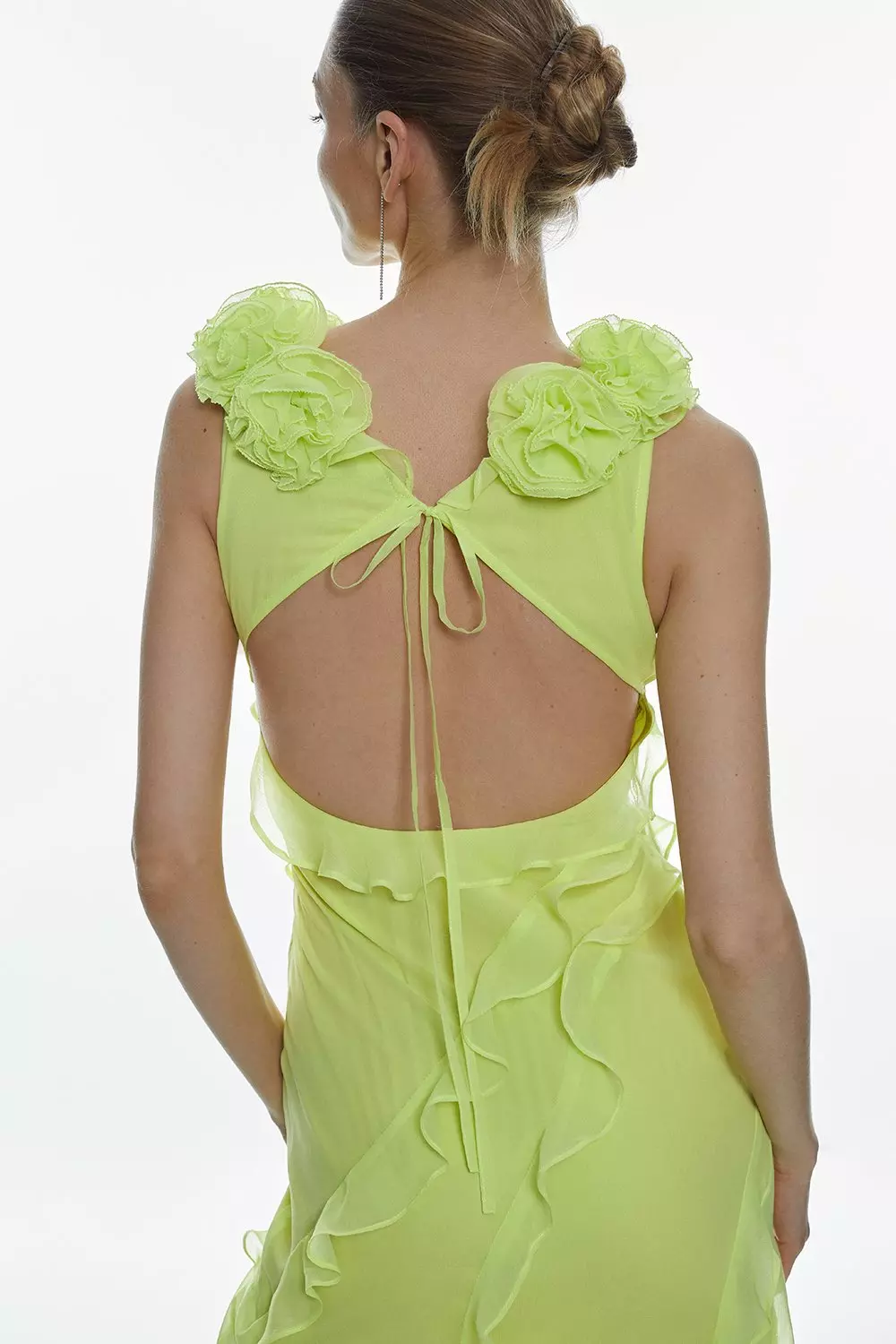 Karen millen lime lace dress hotsell