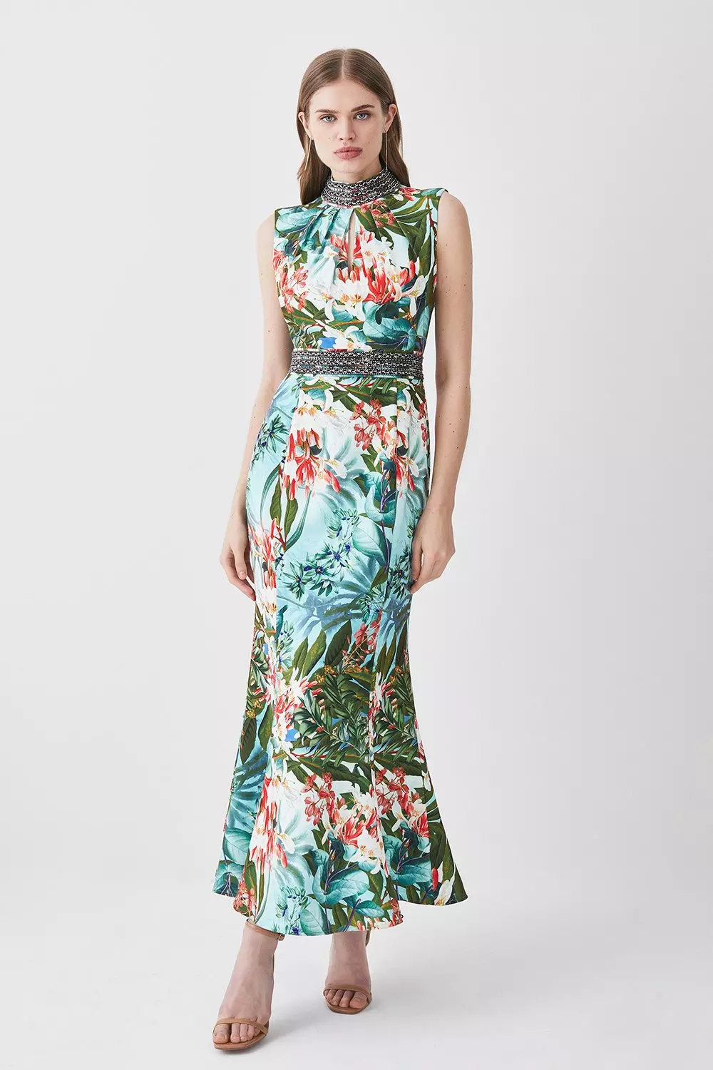 Floral best sale occasion dress