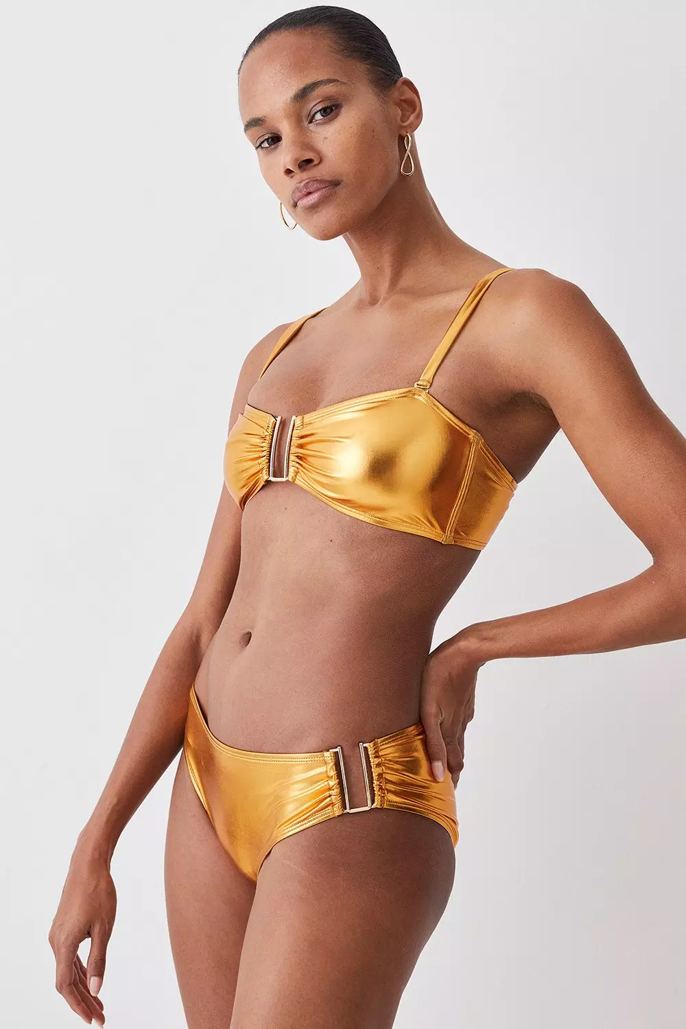 Metallic Gold Bra