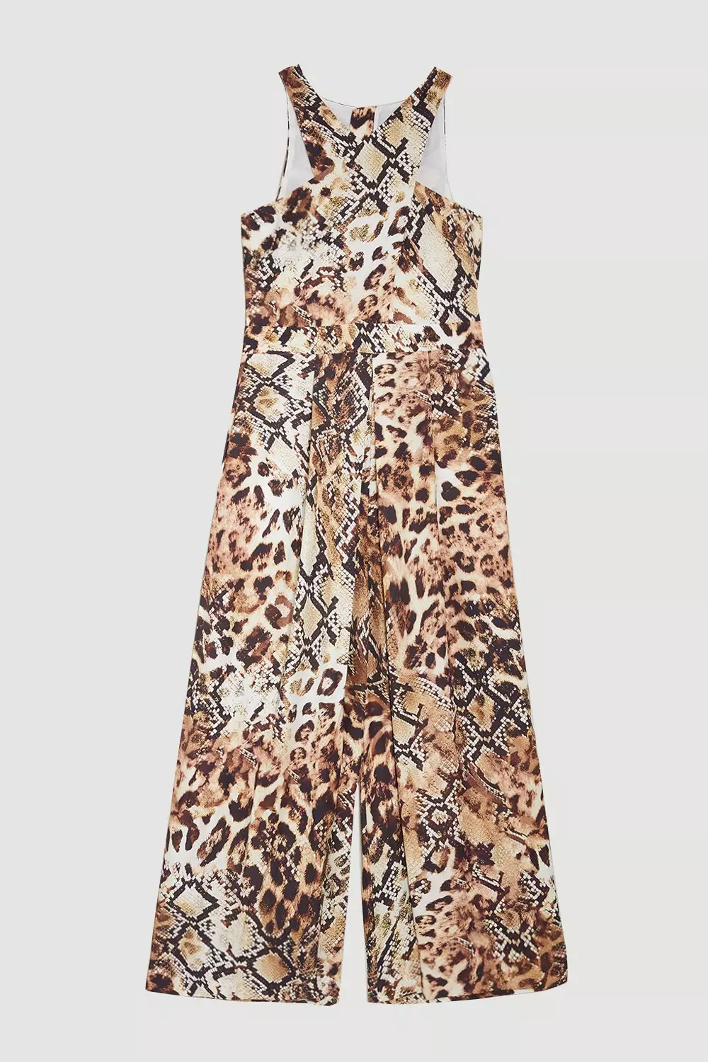 Karen millen sale animal print jumpsuit