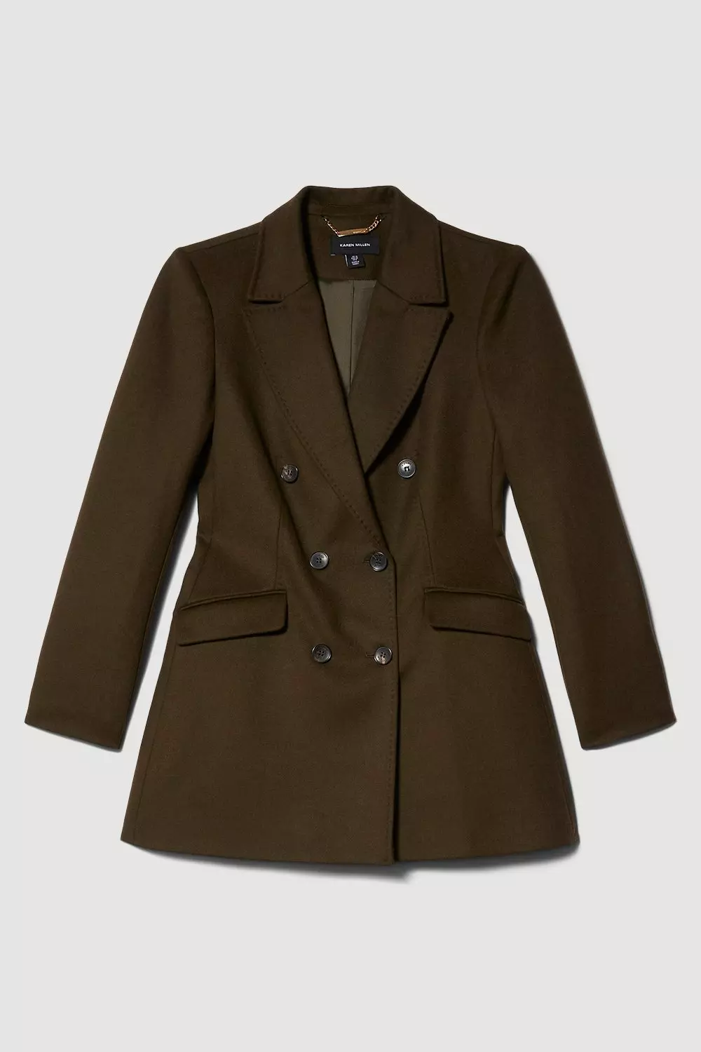 VERAFIED Brownie Tailored Wool Coat