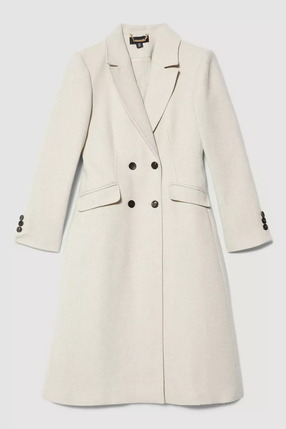 Italian Wool Fitted Coat | Karen Millen