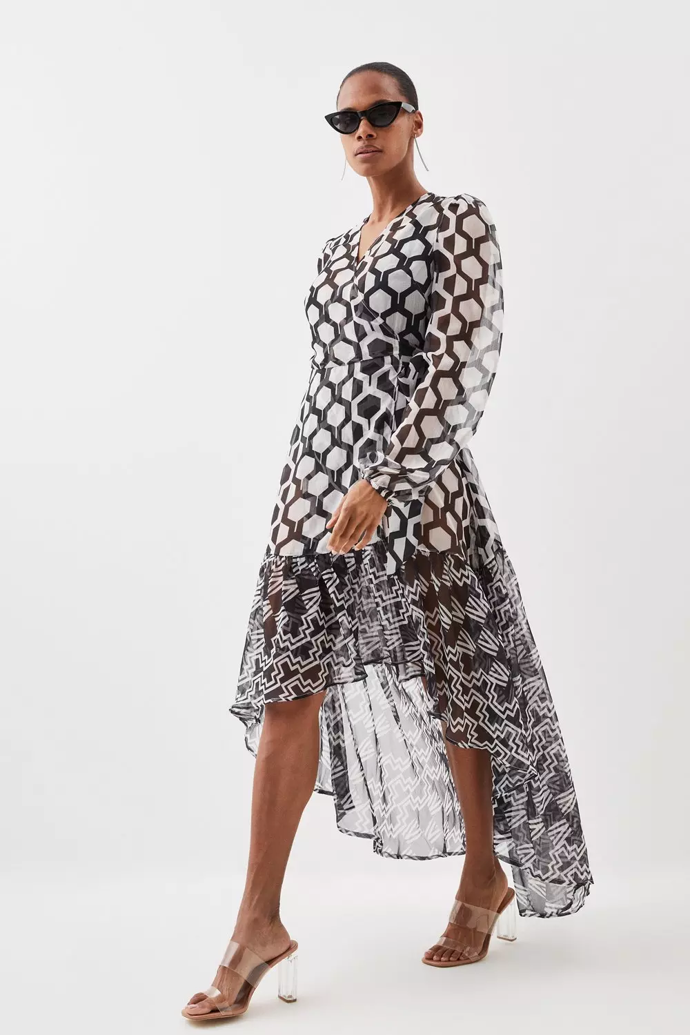 Karen millen 2024 print dress