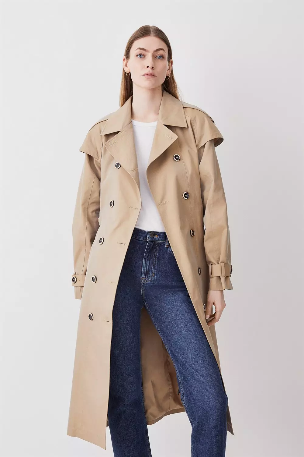 Karen millen outlet trench coat