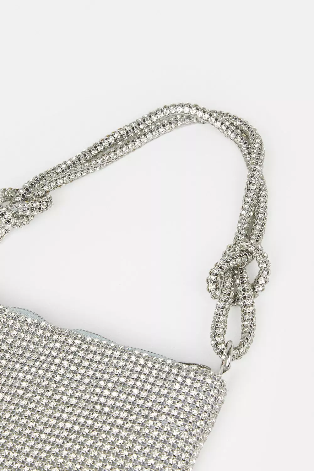 KIINO Silver Purse Rhinestone … curated on LTK