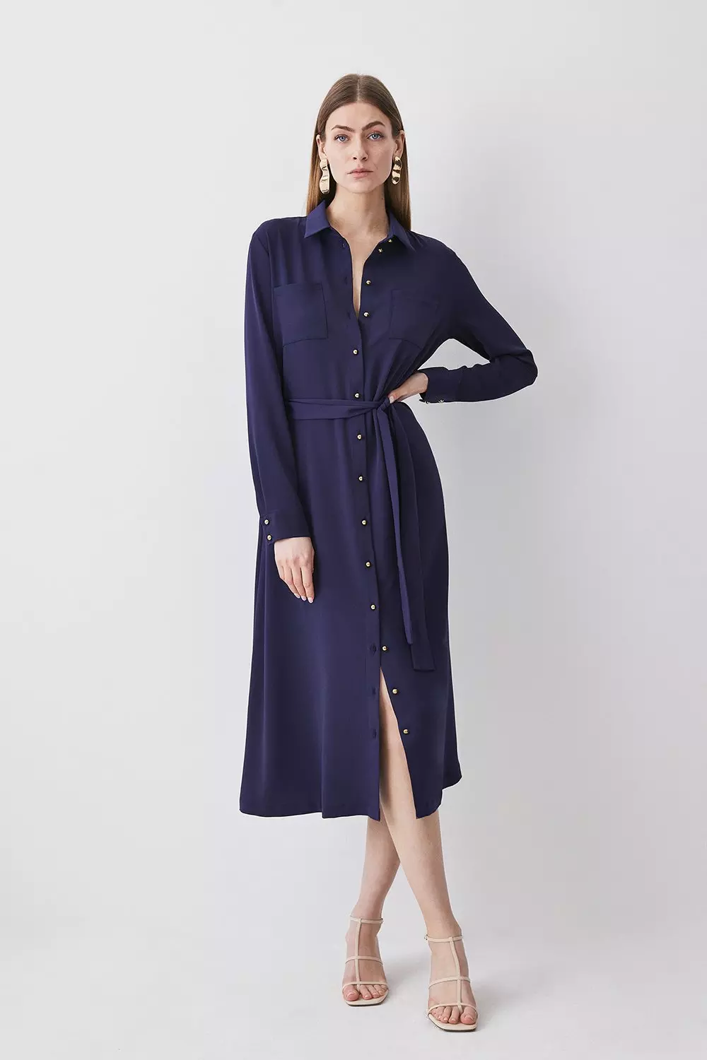 Midi shirt dress outlet petite