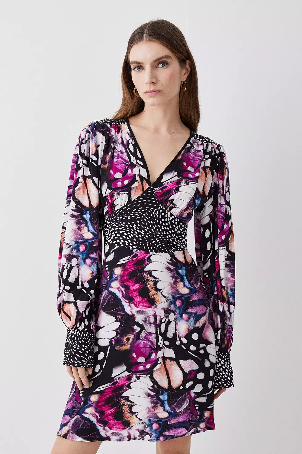 Karen millen 2025 butterfly dress