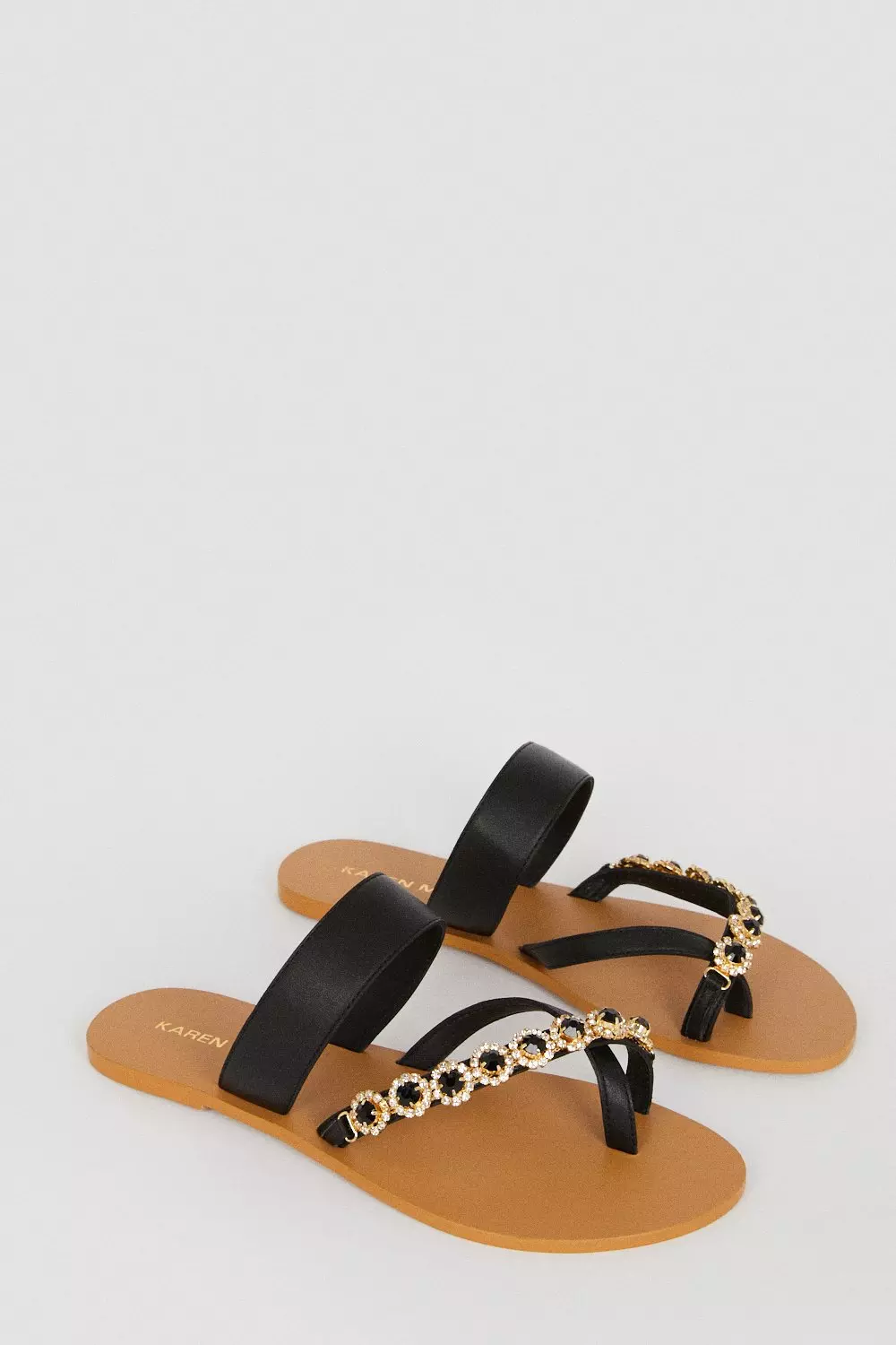 Karen millen thong on sale sandals