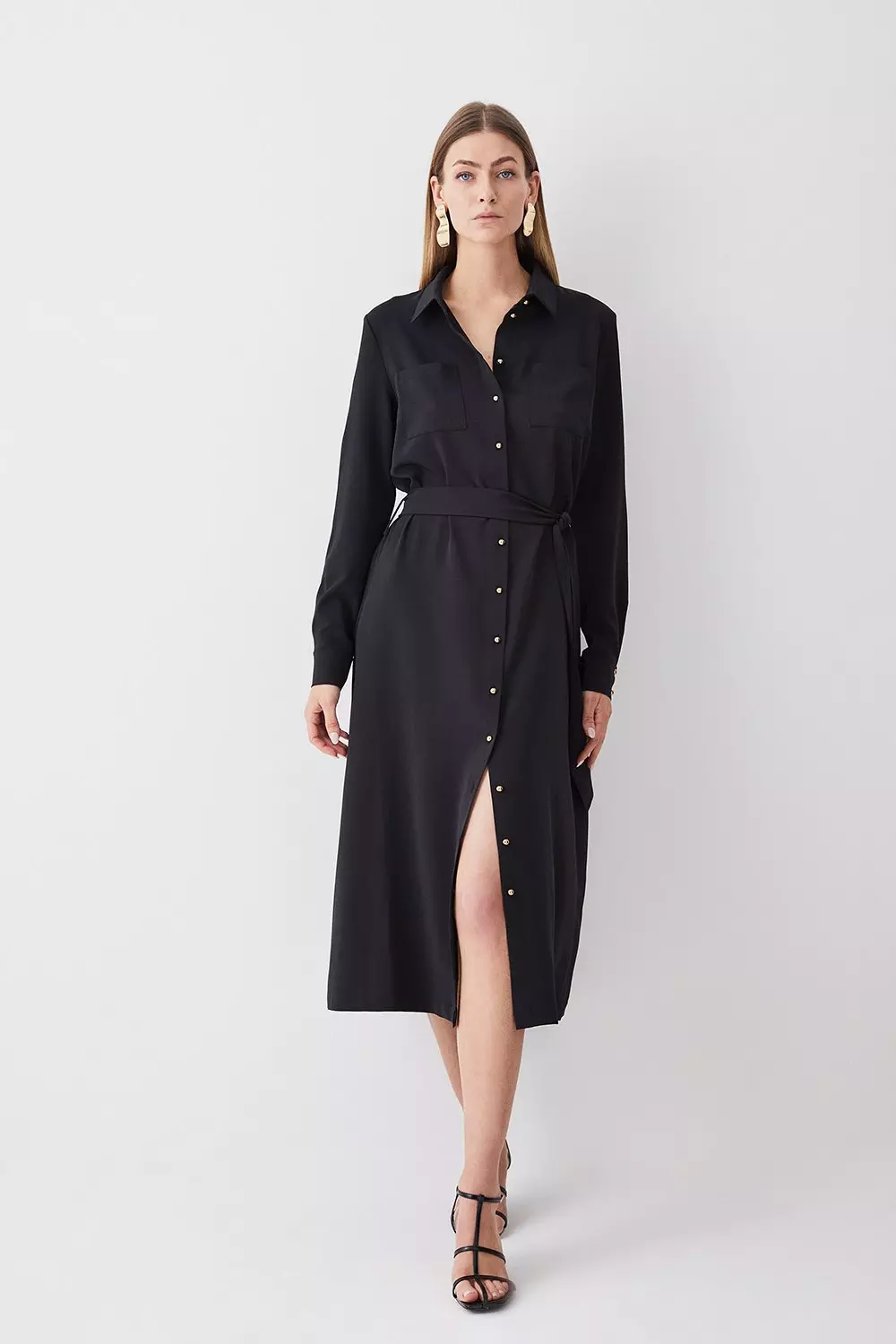 Fluid Silk Utility Jumpsuit - Women - Ready-to-Wear