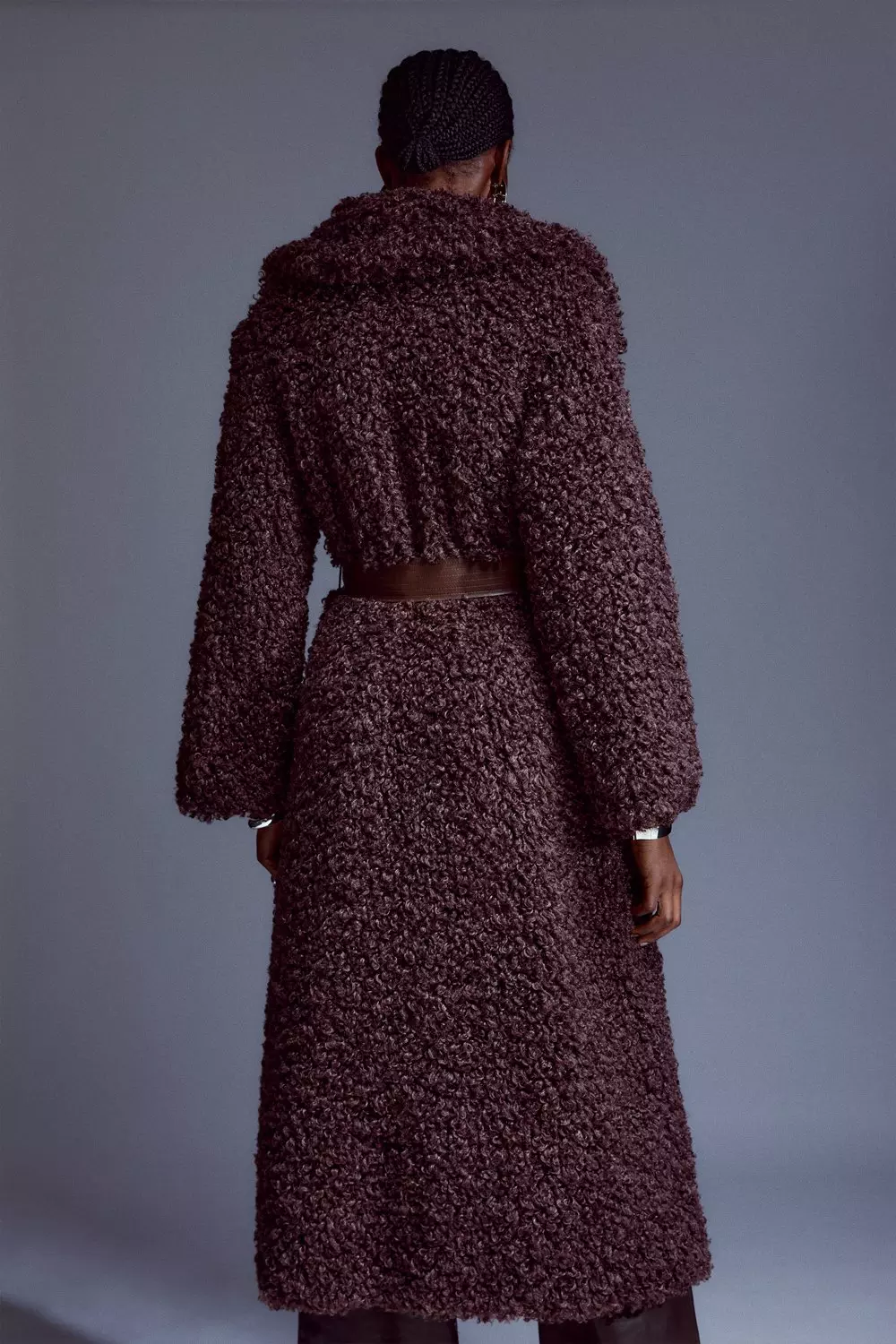 Teddy shop coat midi