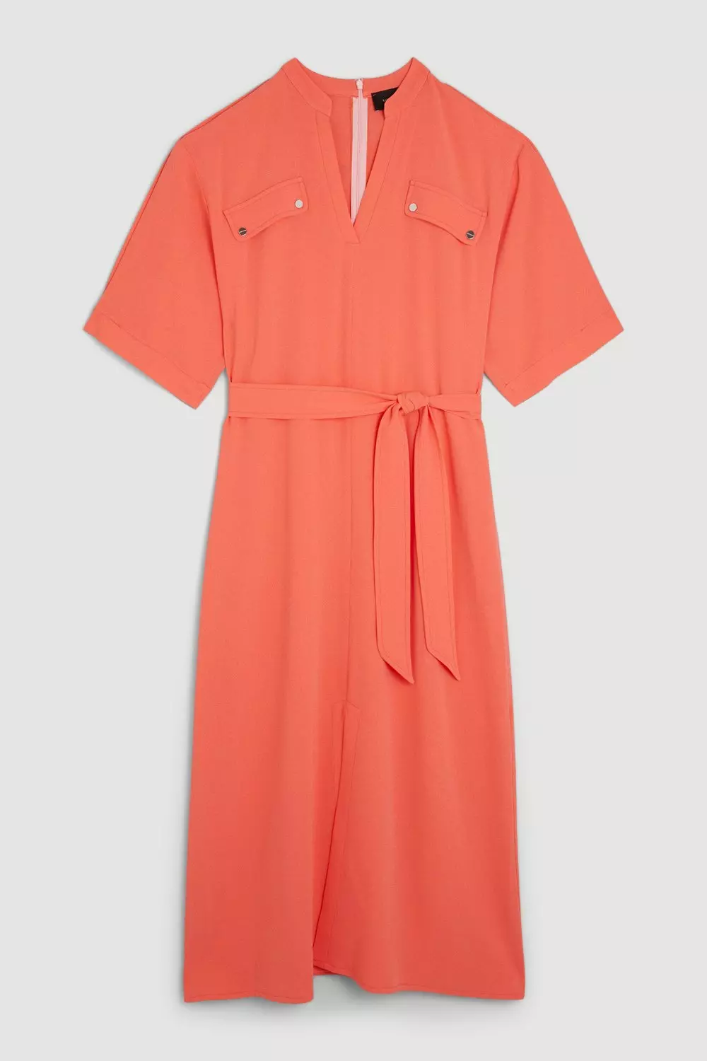 Topshop utility best sale midi dress