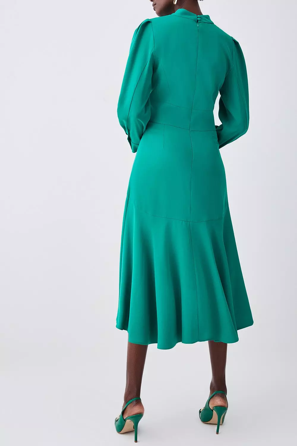 Tall midi dress store with sleeves