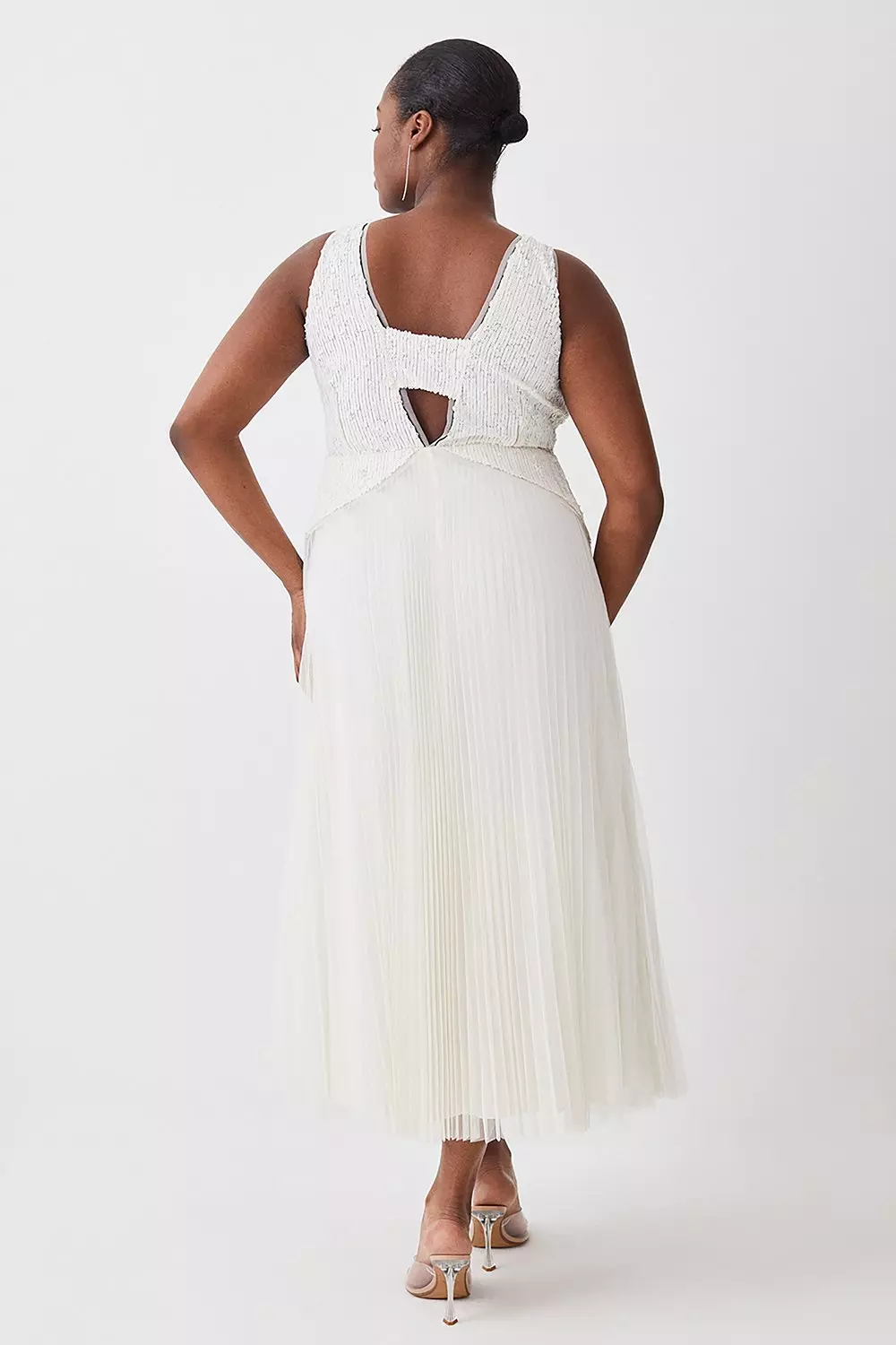 Plus size hot sale midi shift dress