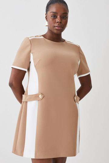 Plus Size Beige Dresses Karen Millen Uk 1420