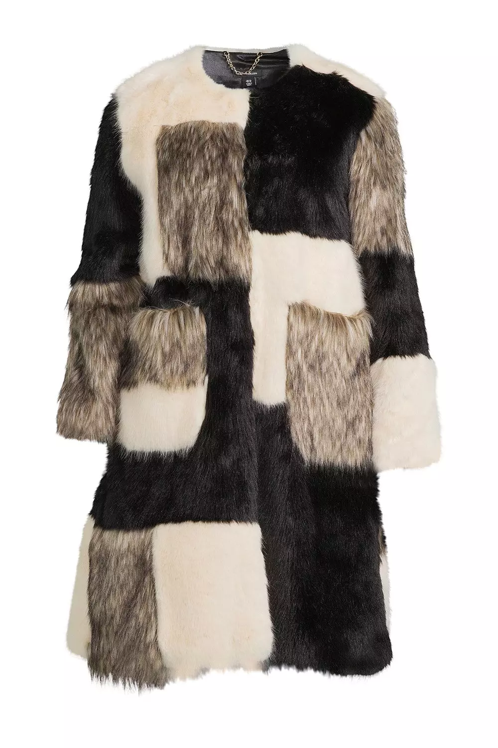 Multi Faux Fur Coat – Hello by Lauren