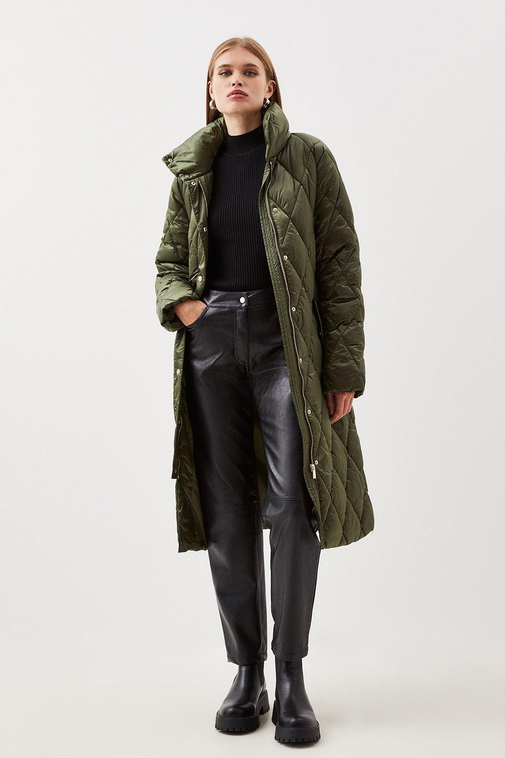 Karen millen shop puffa coat