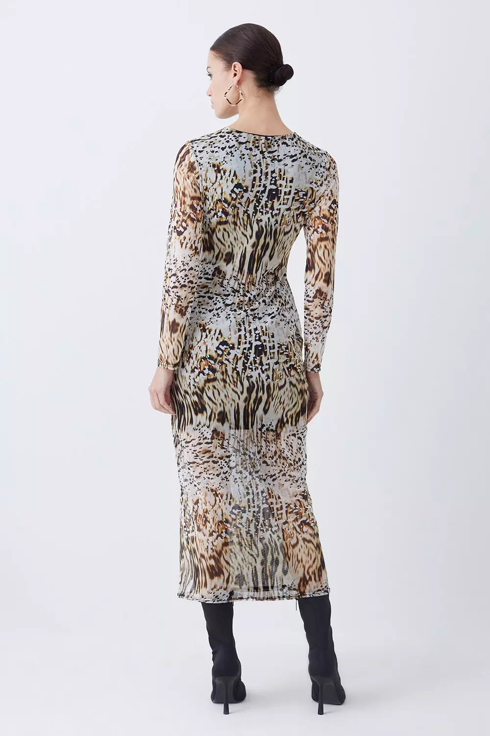 Snake print store dress karen millen