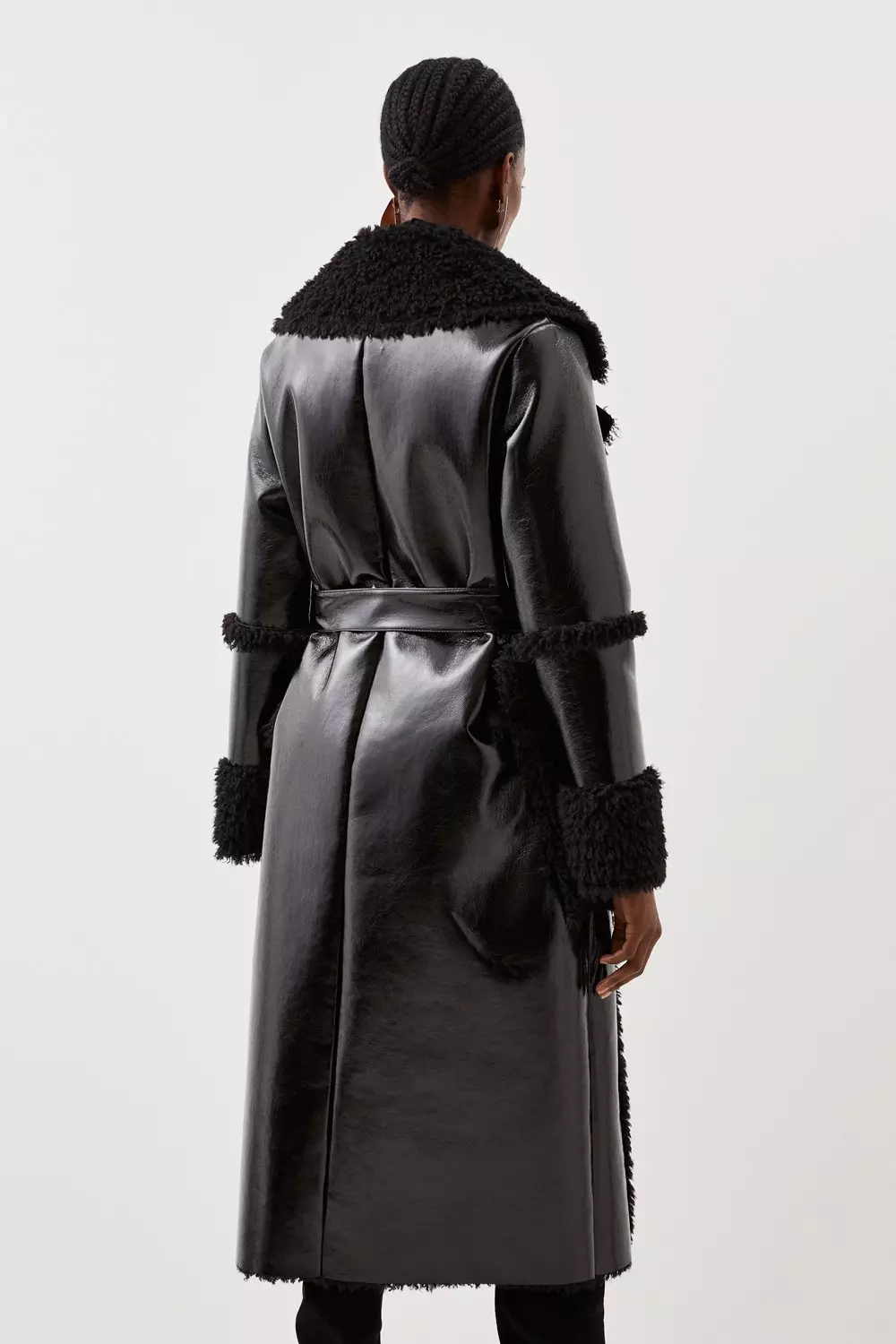 Vinyl trench clearance coat river island